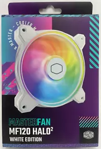 Cooler Master - MFL-B2DW-21NP2-R2 - MasterFan MF120 Halo² - White Edition - Picture 1 of 2