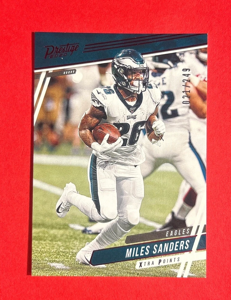 Miles Sanders ~ 2020 Panini Prestige ~ Xtra Points Red Foil /249 - Image 1 of 1