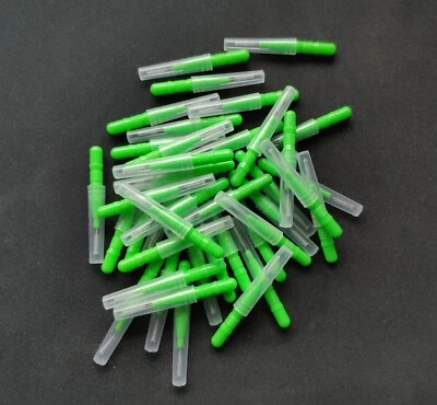 100Pcs Dental Ortho Interdental Brush Floss Sticks Tooth Floss Teeth Cleaning - Image 1 of 4