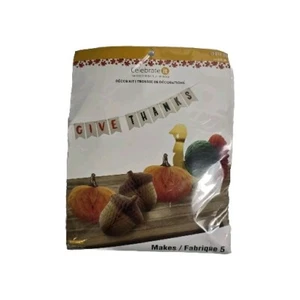 Thanksgiving "Give Thanks" Banner Honeycomb Decorations Details in Description - Picture 1 of 7