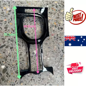 Gloss Black Auto Gear Surround Centre Console Trim For Holden Commodore VE 2 - Picture 1 of 3