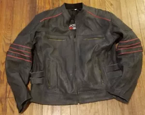 Jackets 4 Bikes Leather Motorcycle Jacket Black Size XXL - Bild 1 von 4