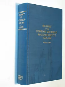 History Town Of Medfield Massachusetts 1650 - 1886 Norfolk MA genealogy reprint - Imagen 1 de 9