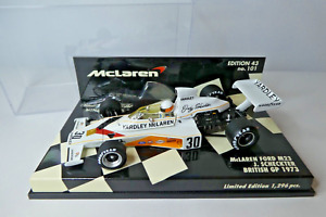 1/43 Minichamps 1973 McLaren Ford M23. Jody Scheckter British GP