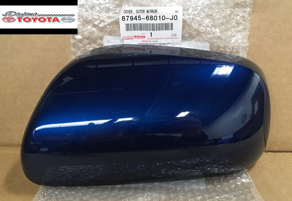 CUBIERTA DEL ESPEJO RETROVISOR EXTERIOR TOYOTA SCION XA AZUL OSCURO SE ADAPTA AL LADO DEL CONDUCTOR 2004-2005 Foto 1 de 1