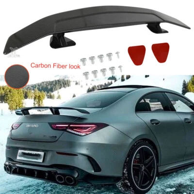 47 «Задний багажник спойлер кромки хвост кромки крыло с клеем для Mercedes-Benz CLA C43 AMG - Изображение 1 из 4