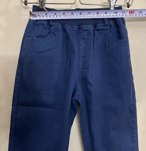 B.YCR Boys Classic Fit Blue Pants 98% Cotton 140/60 Size 8 - Picture 1 of 10