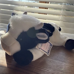Peluche mucca flopsie Aurora World 12" morbido nuovo cartellino - Foto 1 di 17