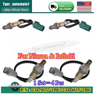 Oxygen O2 02 Sensor For Nissan Titan SV SL S for Infiniti QX56 5.6L 2008-2013 - Picture 1 of 9