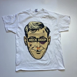 vintage neck deep pop punk rock band tee size large - Picture 1 of 3