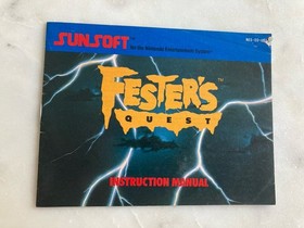 Fester's Quest | NES | Solo manuale