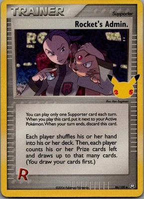 Rocket's Admin. (CLV) Classic Collection Trading Card Game Classic 026/034 NM - Image 1 of 2