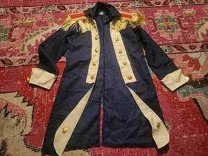 Child size L boys youth French of Continental Army soldier military costume top - Picture 1 of 2