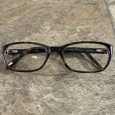 Jones New York J730 Tortoise Brown Women’s Flex Eyeglasses Frames 53-17-135-31mm - Image 1 of 4