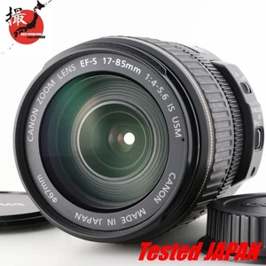 [Near MINT w/ Caps] Canon EF-S EFS 17-85mm f/4-5.6 IS USM Zoom Lens Tested JAPAN - Picture 1 of 18