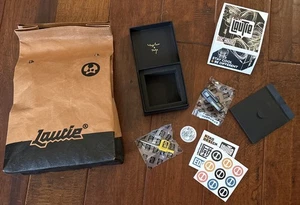 LAUTIE X-Lock 2.0 Fidget Slider, serie Spy Wars lega di zirconio nuovo con borsa - Foto 1 di 7