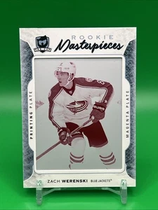 2016-17 Upper Deck The Cup - (RC) Magenta Printing Plate Zach Werenski #ICE-199 - Picture 1 of 12