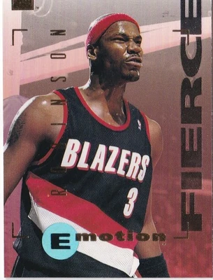 CLIFFORD ROBINSON EMOTION SKYBOX 1994-95 NBA PORTLAND TRAIL BLAZERS - Image 1 of 2