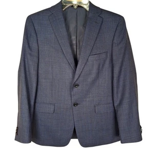 Michael Kors Boy's Size 16R Jacket Wool Blend Two Button Blue Sport Coat - Picture 1 of 15