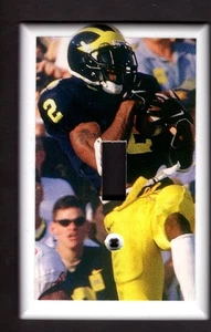 CHARLES WOODSON LIGHT SWITCH PLATE MICHIGAN WOLVERINES - Picture 1 of 1