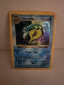 Pokémon TCG Gyarados 006/102 Base Set (Shadowless) Holo Rare. B-1 - Picture 1 of 2