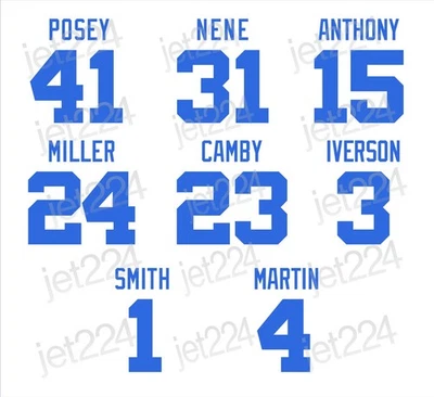 Denver Nuggets STICKER DECAL 2000's decade stars - Image 1 of 4