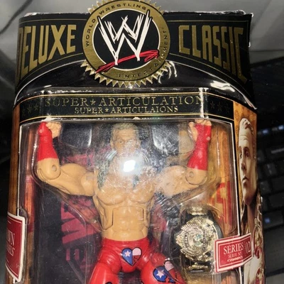 2007 Jakks Pacific WWE Deluxe Classic SHAWN MICHAELS Wrestling Figure HBK Dx WWF - Image 1 of 4