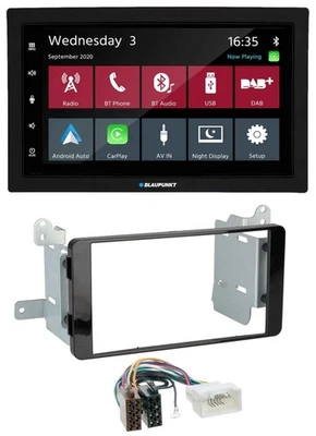 Blaupunkt 2DIN MP3 USB Bluetooth DAB Autoradio für Fiat Fullback Mitsubishi L200 - Bild 1 von 4