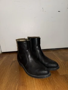 Men’s 9.5 Vintage Durango Ankle Zip Western Boots - Picture 1 of 6