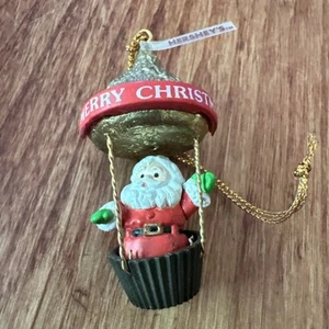 Hersheys Kiss Santa Ornament Air Balloon 1.5 inches - Picture 1 of 13