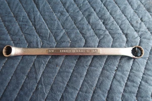 Llave de extremo de caja doble Craftsman serie V vintage 12 puntos SAE 9/16" 5/8" EE. UU. - Imagen 1 de 7