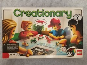 Lego Creationary Board Game 2010 Complete NICE 3844