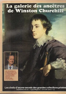 BROCHURE d'ART La Galerie des Ancêtres de Winston Churchill, Spencer Churchill - Picture 1 of 1