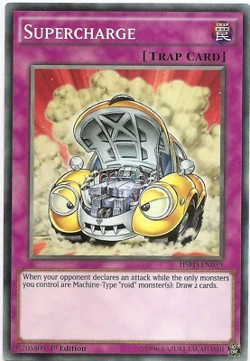 Supercharge HSRD-EN059 Yu-Gi-Oh Card 1st Edition New - Image 1 of 3