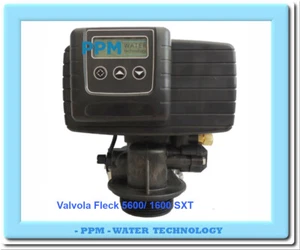 TESTA VALVOLA PER ADDOLCITORE - DEPURATORE - FLECK 5600/1600 SXT - VOLUMETRICA - Imagen 1 de 3