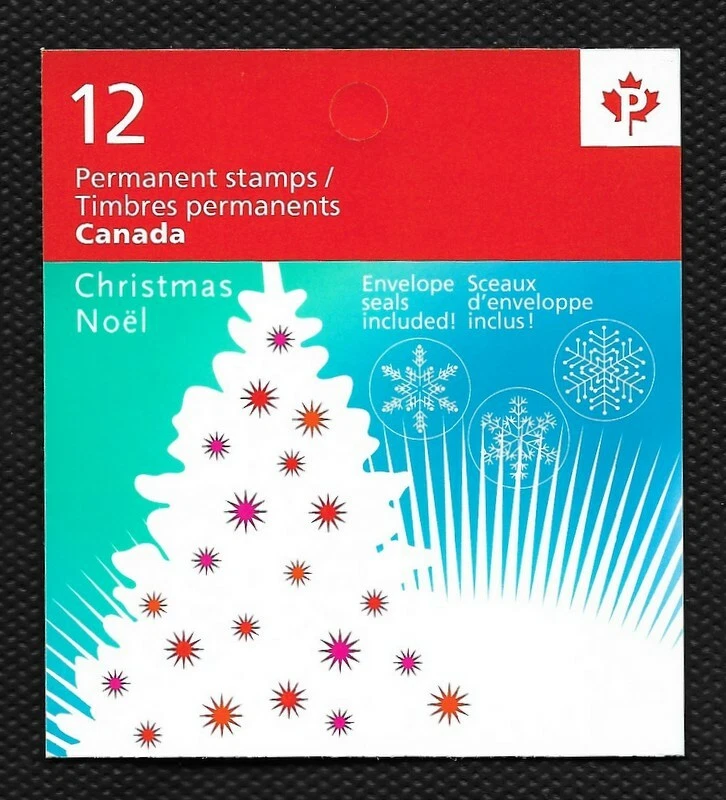 SCOTT 2344a (BK413) CHRISTMAS TREE COMPLETE BOOKLET OF 12 MNH FREE SHIPPING - Image 1 of 1