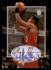 1997-98 Score Board Autographed Collection Alonzo Mourning Strongbox #25