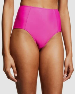 $115 Verandah Women's Pink High-Waisted Bikini Bottom Swimwear Size X-Large - Picture 1 of 2