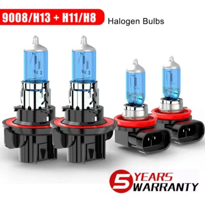 Для Mitsubishi Eclipse 2006 2007 - галогенные фары дальнего/ближнего света + противотуманные лампы - Изображение 1 из 4