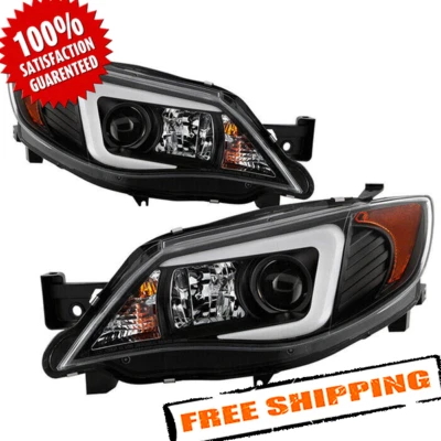 Faros proyectores Spyder Auto 5083937 negros para Subaru Impreza WRX 2008-2014 Foto 1 de 4