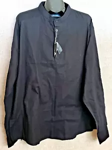 Coofandy Womens Shirt 3XL Black Long Sleeve New With Tags - Picture 1 of 9
