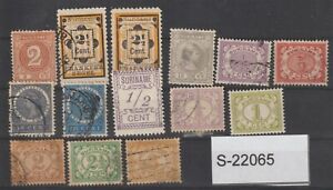 Suriname lot from 1890 onwards  S-22065