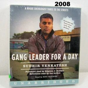 Sudhir Venkatesh: Gang Leader for a Day Hörbuch CD 2008 Chicago Crack Gang NEU - Bild 1 von 6