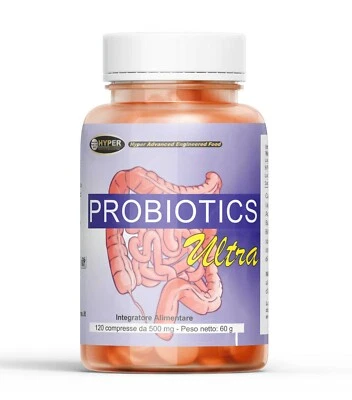 Fermenti Lattici Probiotici Integratore Azione Probiotica 120 COMPRESSE