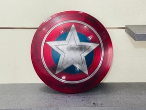 Captain America Shield Marvels Avengers Halloween Heavy Aluminium Shield Replica - Picture 1 of 5