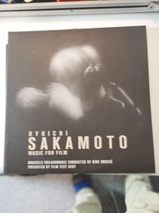 RYUICHI SAKAMOTO  MUSIC FOR FILM 2LP ON BLACK VINYL (NEW) - Picture 1 of 5