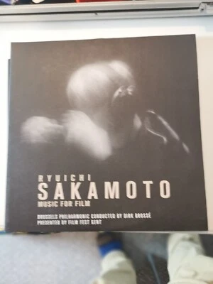 RYUICHI SAKAMOTO  MUSIC FOR FILM 2LP ON BLACK VINYL (NEW) - Image 1 of 4
