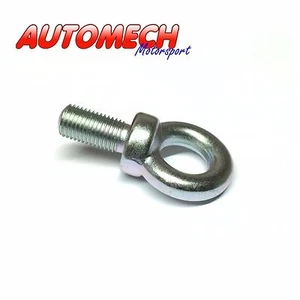 Metric Seat Belt Eye Bolt, M10x1.5 23mm long Plated Finish 8.8 Rating SVA FIA - Picture 1 of 1