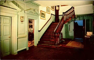 Mount Vernon Postcard President George Washington Central Hall Unposted Vintage - Picture 1 of 6