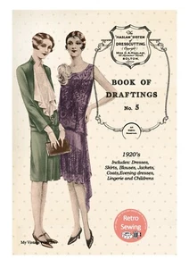 The Haslam System of Dresscutting n. 5 - anni '20 - copia - Foto 1 di 6